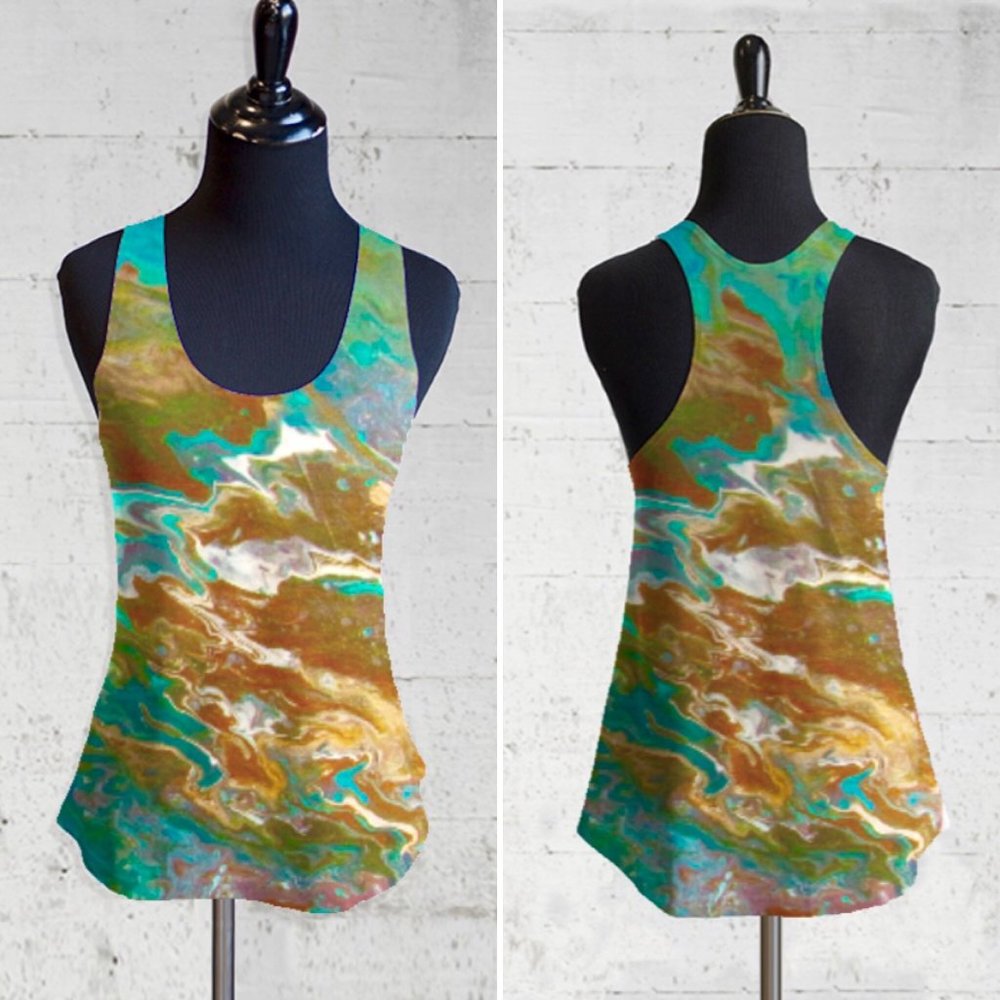 Racerback Tank Top – Rare VIDA × Noora Elkoussy Collaboration